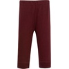 image:imageHudson Baby Unisex Baby Cotton Pants and Leggings 4PackNavy Olive Burgundy