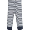 image:imageHudson Baby Unisex Baby Cotton Pants and Leggings 4PackNavy Stripe Red