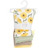 image:imageHudson Baby Unisex Baby Cotton Pants and Leggings 4PackYellow Daisy
