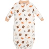 image:imageHudson Baby Unisex Baby Fleece Gowns 2PackCute Woodland