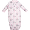 image:imageHudson Baby Unisex Baby Fleece Gowns 2PackElephant Butterfly