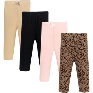 image:imageHudson Baby Unisex Baby Cotton Pants and Leggings 4PackCheetah Cutie