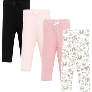image:imageHudson Baby Unisex Baby Cotton Pants and Leggings 4PackSparkle Doodle