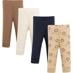 image:imageHudson Baby Unisex Baby Cotton Pants and Leggings 4PackVarsity Lion Cub