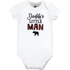 image:imageHudson Baby Cotton Bodysuits 3PackBuffalo Plaid Family