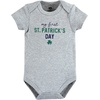 image:imageHudson Baby Cotton Bodysuits 3PackCutest Clover