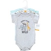 image:imageHudson Baby Cotton Bodysuits 3PackLittle Monkey