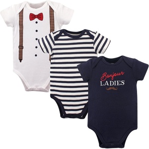 image:imageHudson Baby Cotton Bodysuits 3PackBonjour