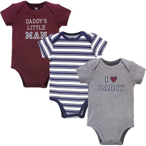 image:imageHudson Baby Cotton Bodysuits 3PackBoy Daddy