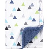 image:imageHudson Baby Unisex Baby Plush Mink and Sherpa Blanket Floral One SizeAbstract