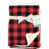 image:imageHudson Baby Unisex Baby Plush Mink and Sherpa Blanket Floral One SizeBuffalo Plaid