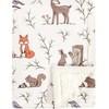 image:imageHudson Baby Unisex Baby Plush Mink and Sherpa Blanket Floral One SizeEnchanted Forest