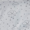 image:imageHudson Baby Unisex Baby Plush Mink and Sherpa Blanket Floral One SizeGray Clouds
