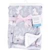 image:imageHudson Baby Unisex Baby Plush Mink and Sherpa Blanket Floral One SizeWhimsical Unicorn