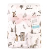 image:imageHudson Baby Unisex Baby Plush Mink and Sherpa Blanket Floral One SizeWinter Forest