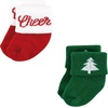image:imageHudson Baby Unisex Baby Cotton Rich Newborn and Terry Socks12 Days of Christmas Falala