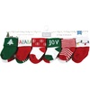 image:imageHudson Baby Unisex Baby Cotton Rich Newborn and Terry Socks12 Days of Christmas Falala