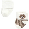 image:imageHudson Baby Unisex Baby Cotton Rich Newborn and Terry SocksBear 12pack