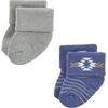 image:imageHudson Baby Unisex Baby Cotton Rich Newborn and Terry SocksBear 12pack