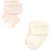 image:imageHudson Baby Unisex Baby Cotton Rich Newborn and Terry SocksBlush Heart