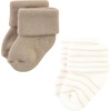 image:imageHudson Baby Unisex Baby Cotton Rich Newborn and Terry SocksBlush Stripe