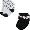 image:imageHudson Baby Unisex Baby Cotton Rich Newborn and Terry SocksBows 12pack