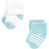 image:imageHudson Baby Unisex Baby Cotton Rich Newborn and Terry SocksBoy Asst Stars