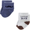 image:imageHudson Baby Unisex Baby Cotton Rich Newborn and Terry SocksGentleman 12pack