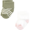 image:imageHudson Baby Unisex Baby Cotton Rich Newborn and Terry SocksGirl Confetti Colors