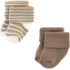 image:imageHudson Baby Unisex Baby Cotton Rich Newborn and Terry SocksHarvest Bear