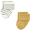 image:imageHudson Baby Unisex Baby Cotton Rich Newborn and Terry SocksHarvest Bear