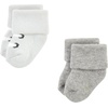 image:imageHudson Baby Unisex Baby Cotton Rich Newborn and Terry SocksModern Elephant