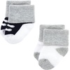 image:imageHudson Baby Unisex Baby Cotton Rich Newborn and Terry SocksMom Dad Boy Navy Red