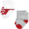 image:imageHudson Baby Unisex Baby Cotton Rich Newborn and Terry SocksMom Dad Boy Navy Red