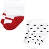 image:imageHudson Baby Unisex Baby Cotton Rich Newborn and Terry SocksMom and Dad Girl Red Black 12pack
