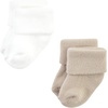 image:imageHudson Baby Unisex Baby Cotton Rich Newborn and Terry SocksNeutral Tones