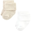 image:imageHudson Baby Unisex Baby Cotton Rich Newborn and Terry SocksNeutral Tones