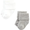 image:imageHudson Baby Unisex Baby Cotton Rich Newborn and Terry SocksNeutral Tones