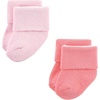 image:imageHudson Baby Unisex Baby Cotton Rich Newborn and Terry SocksPink Love