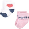 image:imageHudson Baby Unisex Baby Cotton Rich Newborn and Terry SocksPink Love