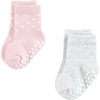 image:imageHudson Baby Unisex Baby Cotton Rich Newborn and Terry SocksSoft Dots