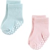 image:imageHudson Baby Unisex Baby Cotton Rich Newborn and Terry SocksSoft Dots