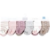 image:imageHudson Baby Unisex Baby Cotton Rich Newborn and Terry SocksSoft Pink Dot Stripe