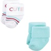 image:imageHudson Baby Unisex Baby Cotton Rich Newborn and Terry SocksStrawberry 12pack