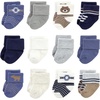 image:imageHudson Baby Unisex Baby Cotton Rich Newborn and Terry SocksBear 12pack
