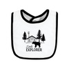 image:imageHudson Baby Unisex Baby Cotton Bibs Princess One SizeBuffalo Plaid Bear