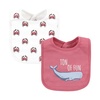 image:imageHudson Baby Unisex Baby Cotton Bibs Princess One SizeGirl Whale Shark