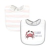 image:imageHudson Baby Unisex Baby Cotton Bibs Princess One SizeGirl Whale Shark