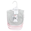 image:imageHudson Baby Unisex Baby Cotton Bibs Princess One SizeGirl Whimsical Dog