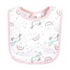 image:imageHudson Baby Unisex Baby Cotton Bibs Princess One SizeGlitter Unicorn